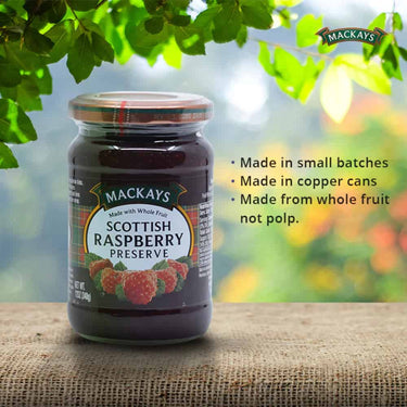 MACKAYS-Scottish Raspberry Preserve-340g